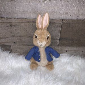 Peter Rabbit Bunny Stuffed Animal 9” Plush Official Movie 2018 Just Play